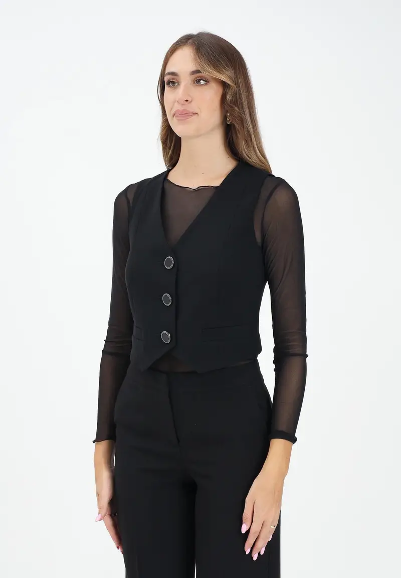 Armani Exchange Gilet Donna Nero 2262465