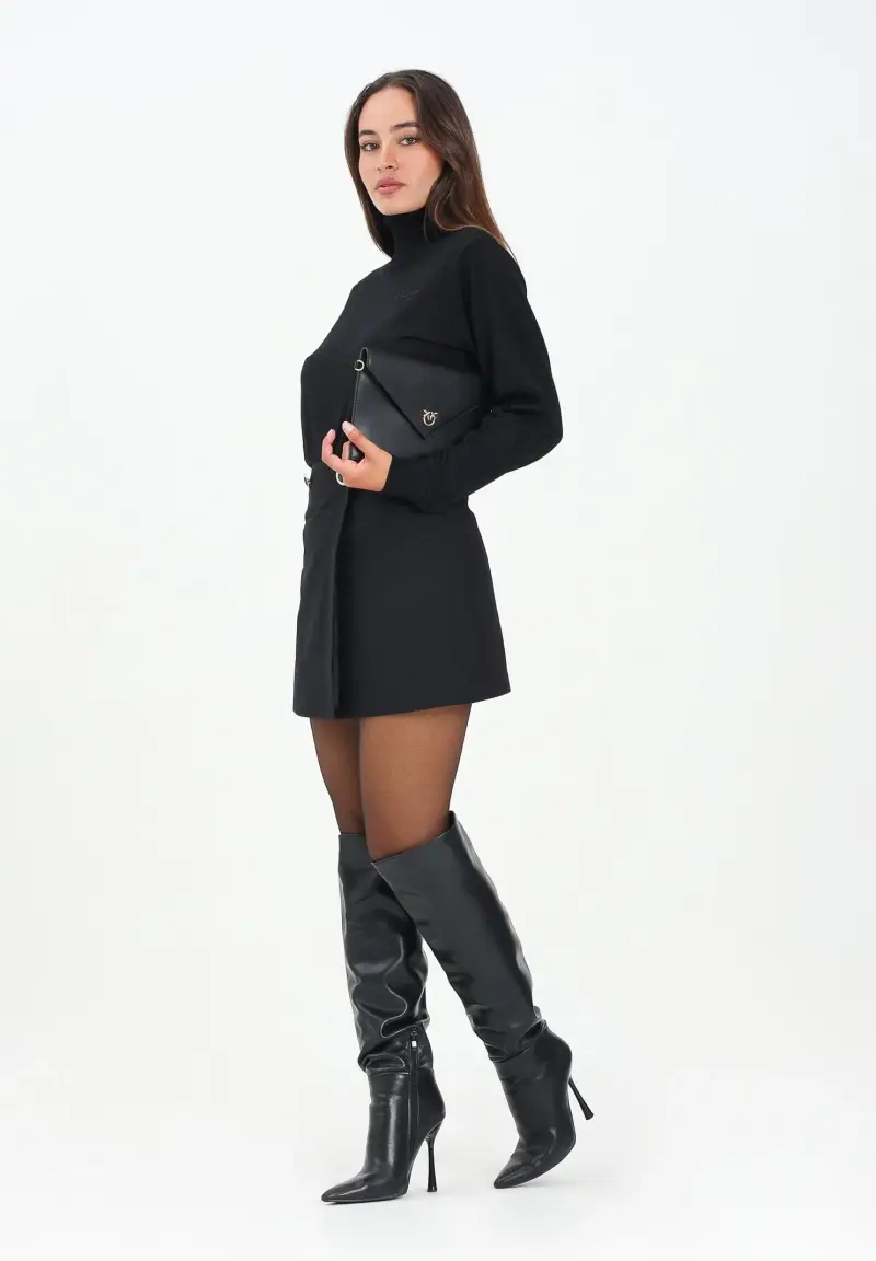 Gonna corta nera da donna miniatura 2