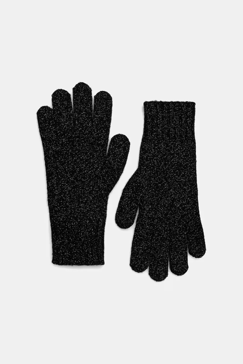 guanti con lana colore nero XW001521 AF16181