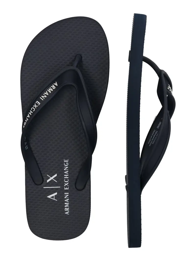 Infradito blu notte / bianco miniatura 2