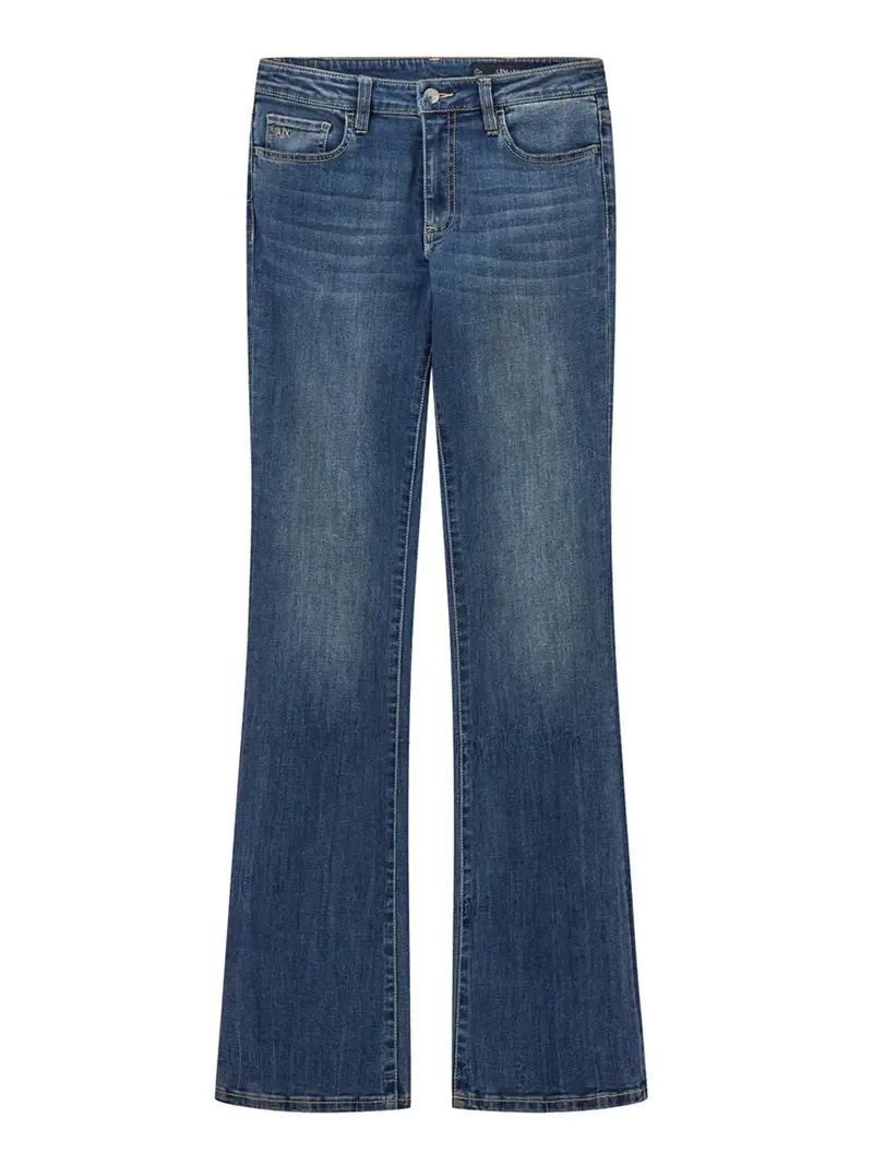 jeans a zampa armani exchange da donna - denim