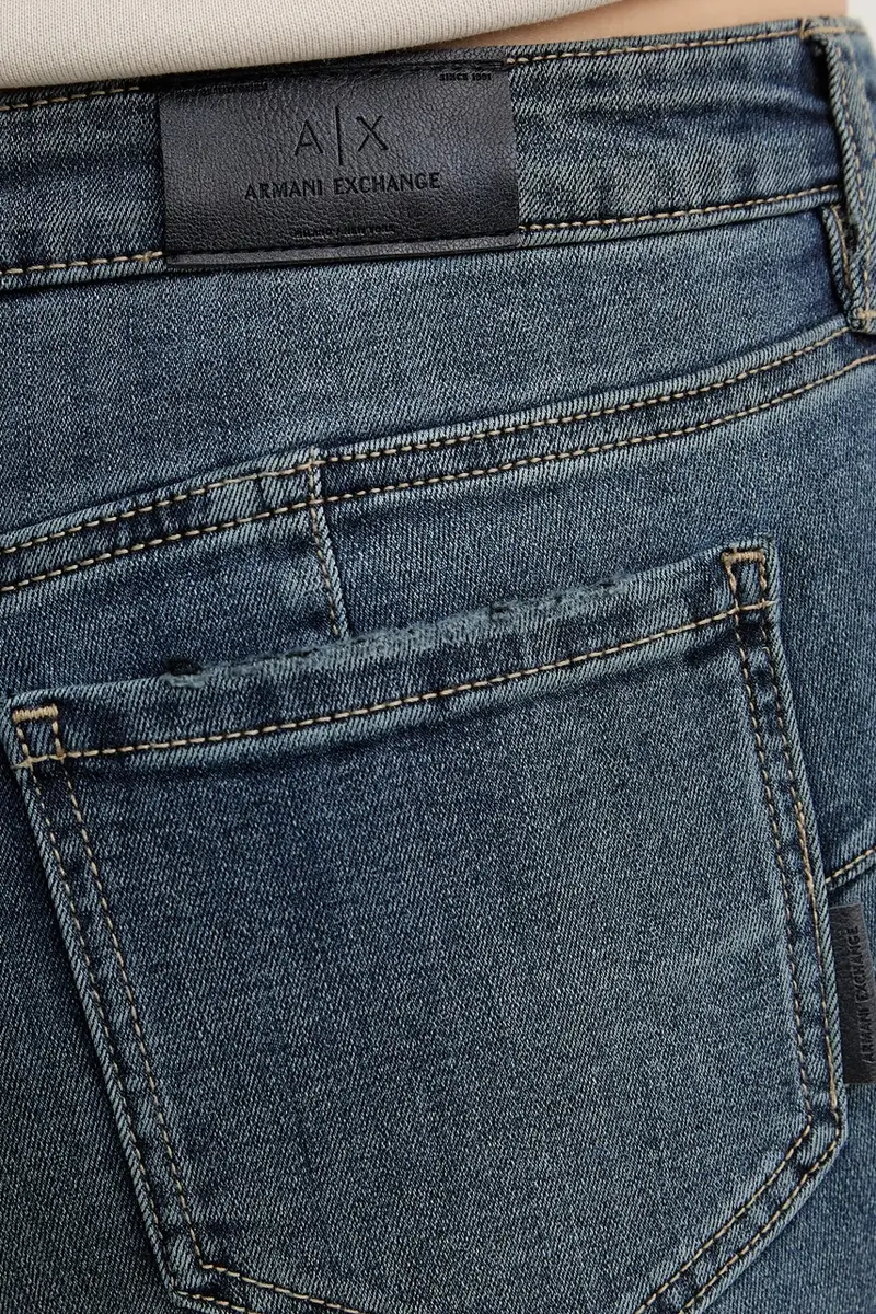 Armani Exchange Jeans Donna Blu 3767098 miniatura 4