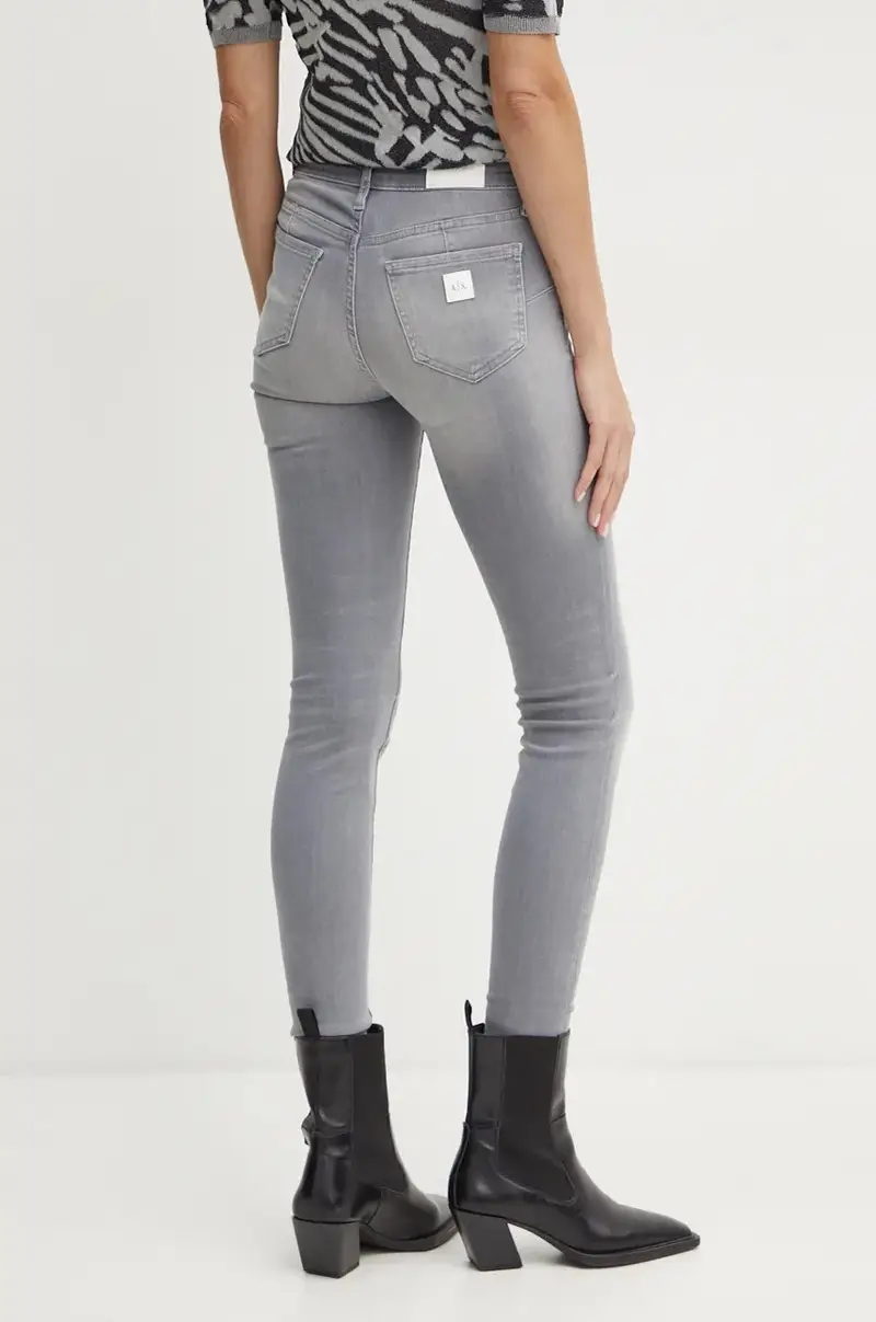 Armani Exchange Jeans Donna Grigio 3880935 miniatura 3