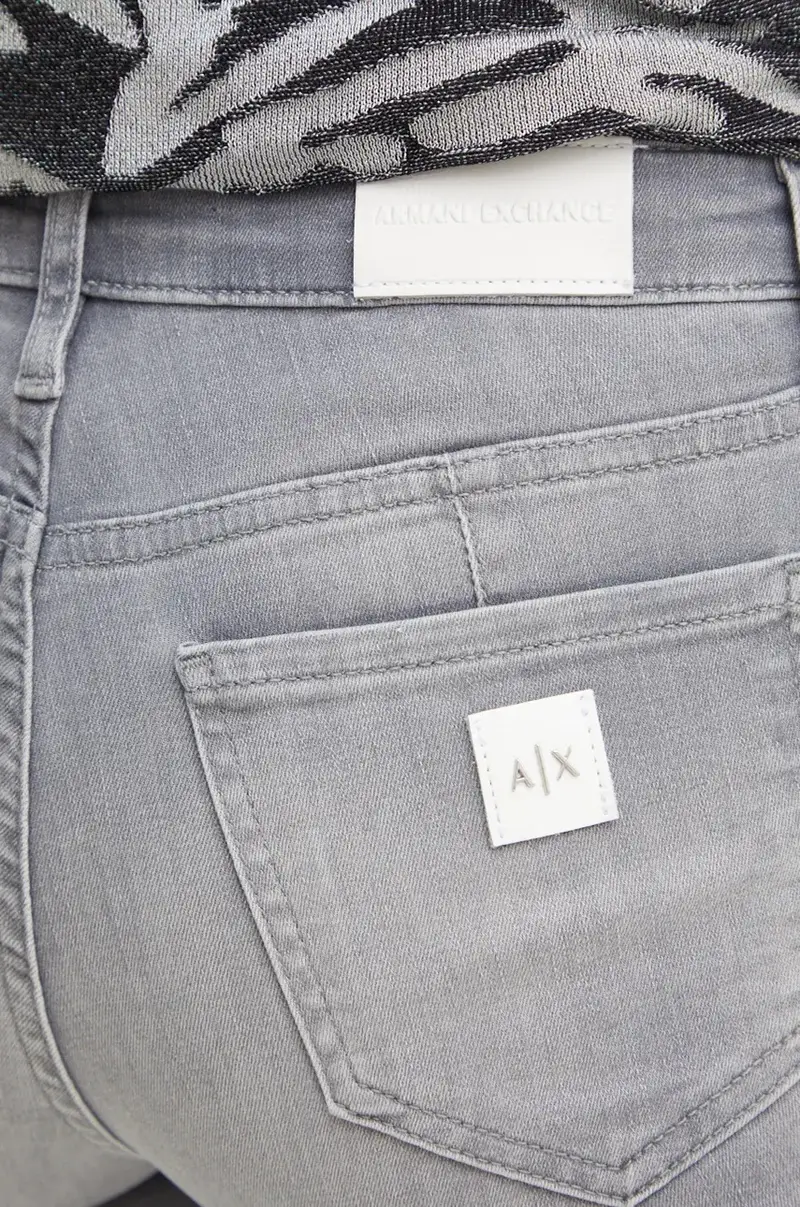 Armani Exchange Jeans Donna Grigio 3880935 miniatura 4