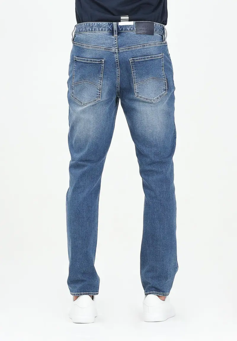 Armani Exchange Jeans Uomo Blu 2816758 miniatura 3