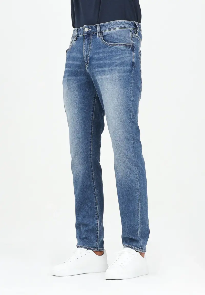 Armani Exchange Jeans Uomo Blu 2816758
