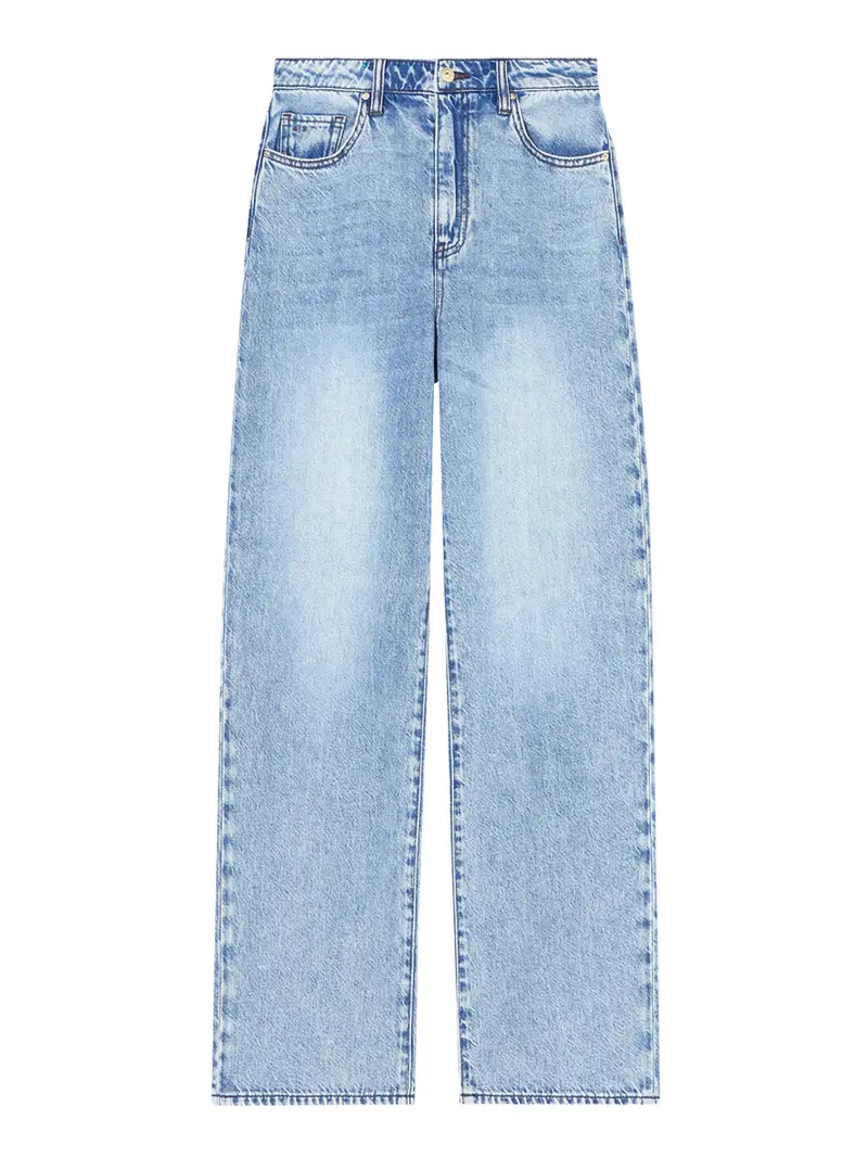 jeans straight armani exchange da donna - denim