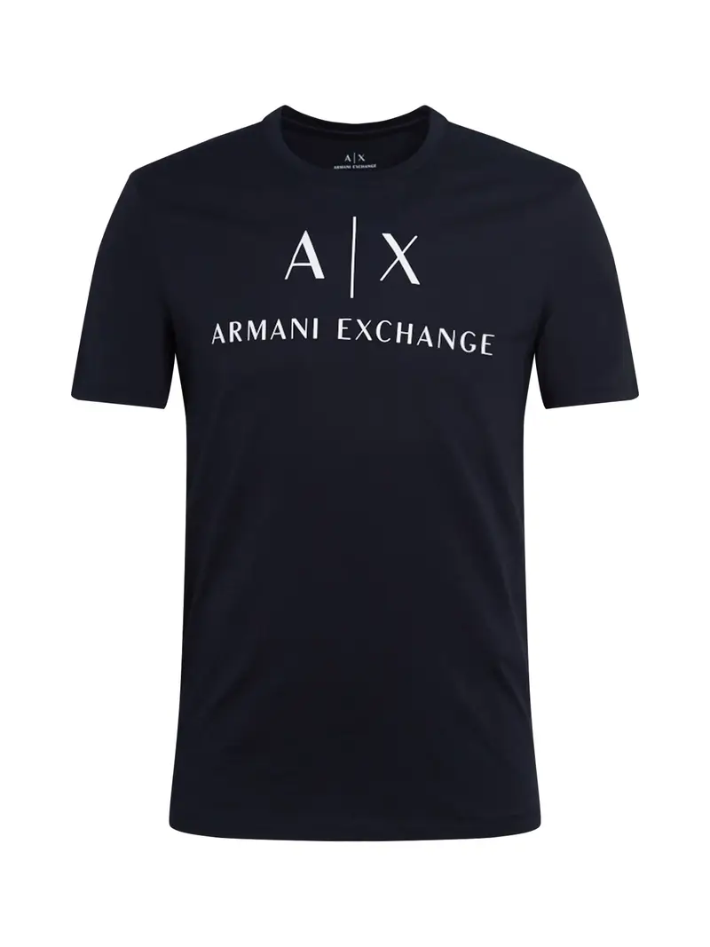 ARMANI EXCHANGE Maglietta '8NZTCJ'  navy / bianco