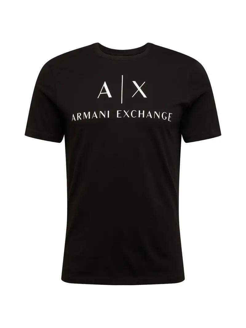 ARMANI EXCHANGE Maglietta '8NZTCJ' nero / bianco