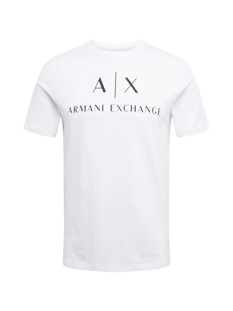 ARMANI EXCHANGE Maglietta '8NZTCJ' nero / bianco