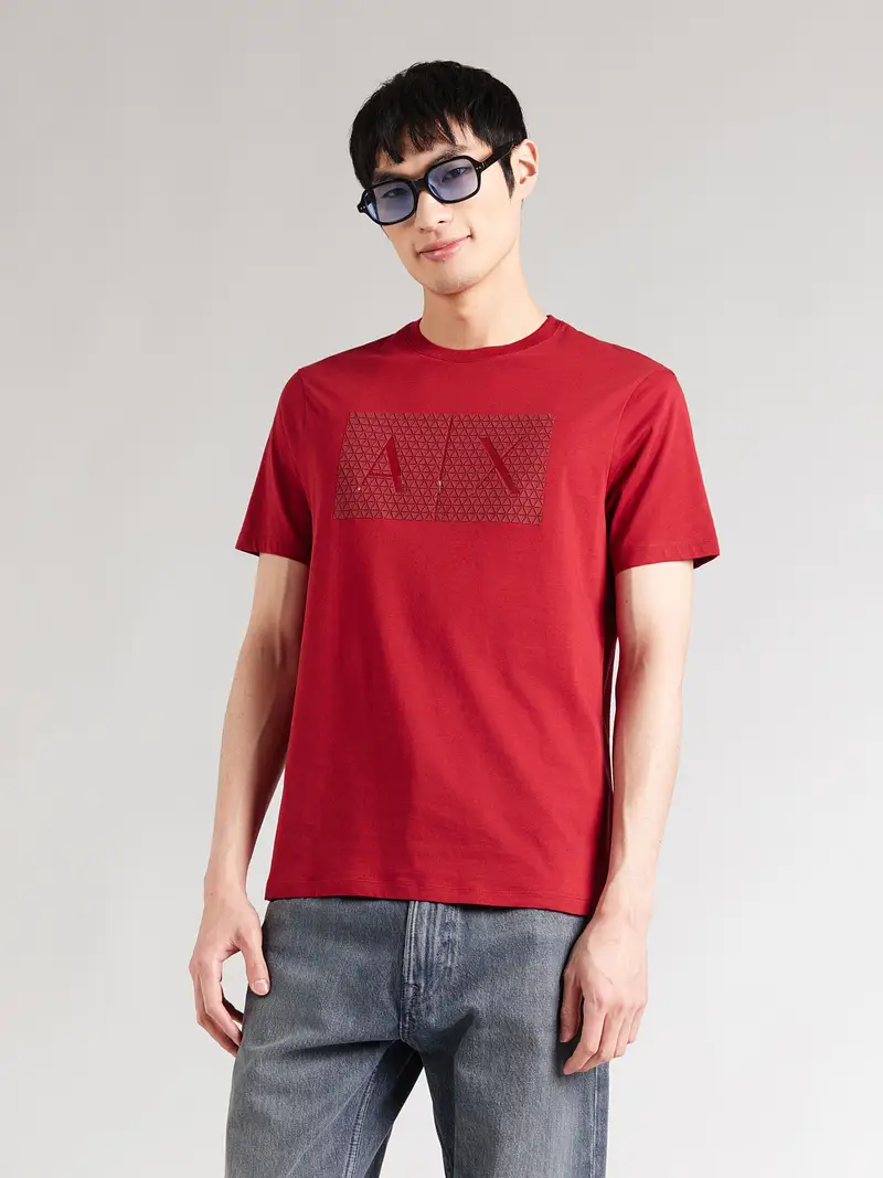 Maglietta 8NZTCK rosso vino miniatura 2