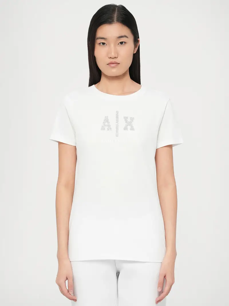 Maglietta argento / trasparente / bianco miniatura 2