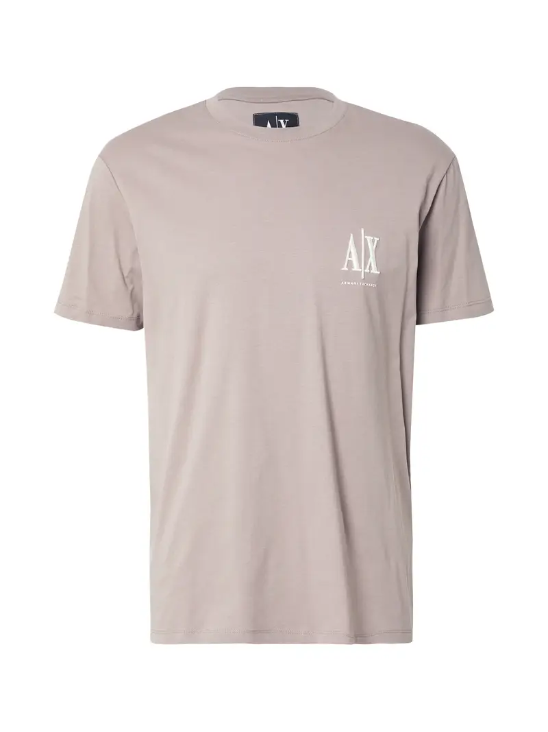 ARMANI EXCHANGE Maglietta  beige / bianco
