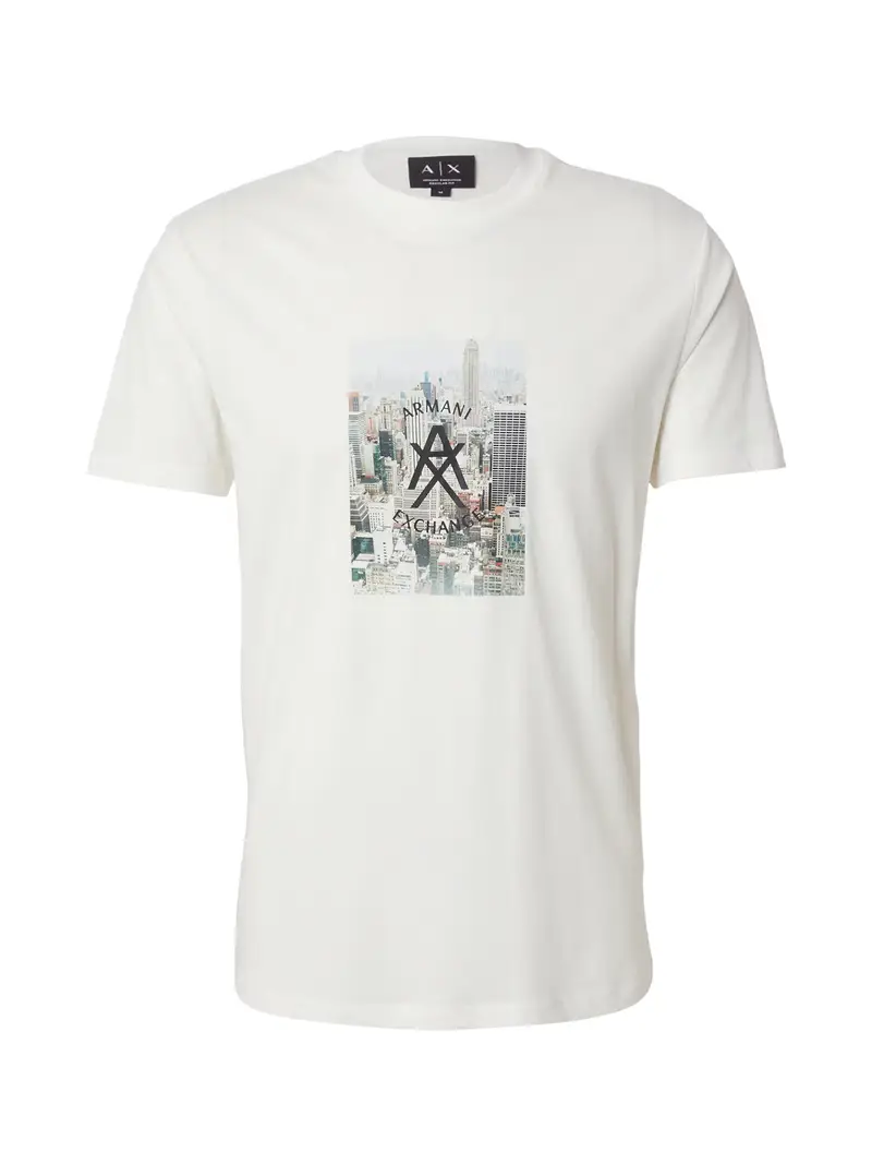 Maglietta blu chiaro / grigio / nero / offwhite