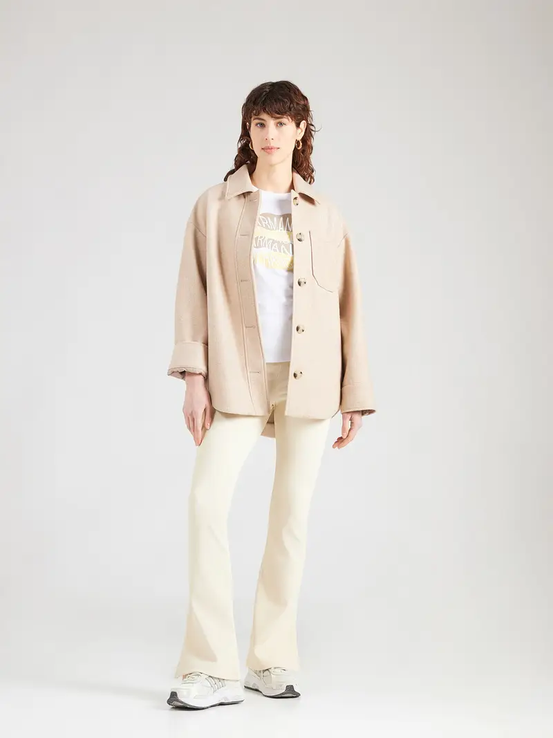 Maglietta camello / écru / bianco miniatura 3