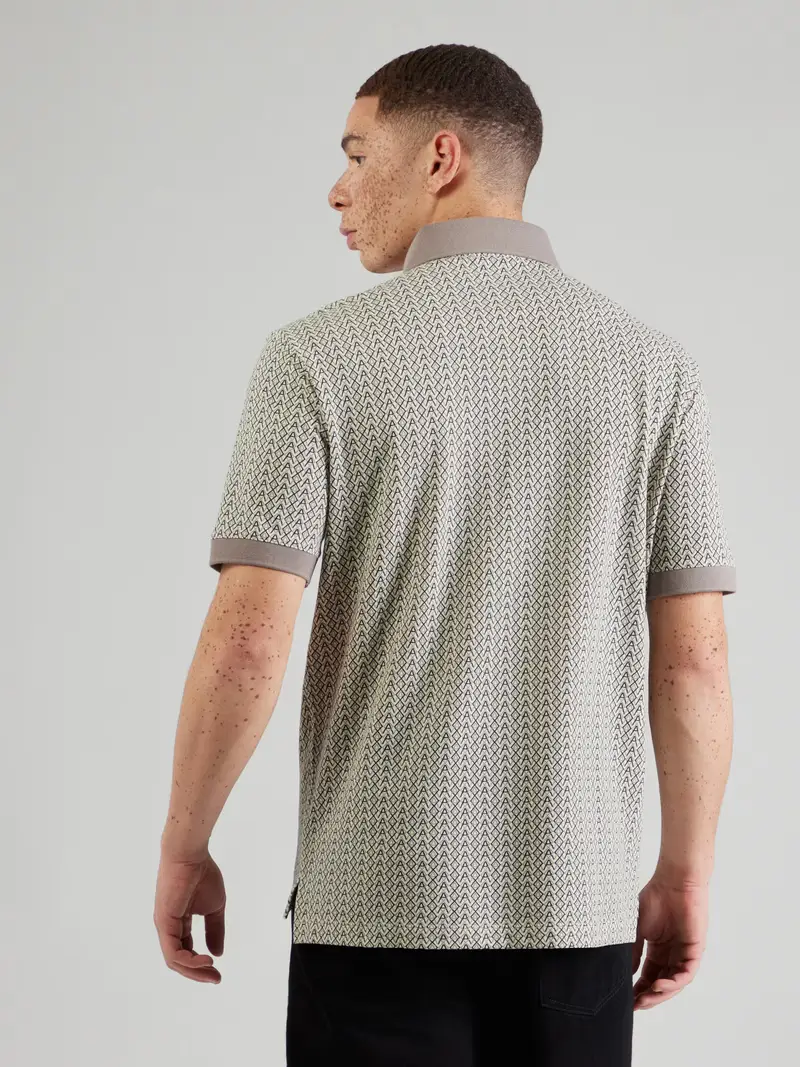 Maglietta crema / beige scuro / nero miniatura 2