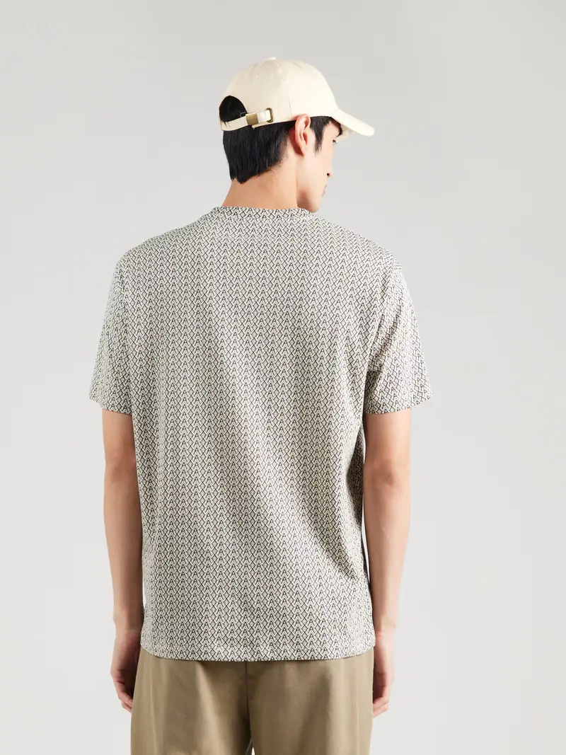 Maglietta crema / beige scuro / nero miniatura 3