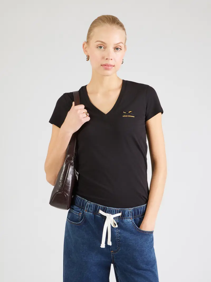 Maglietta giallo / nero miniatura 2