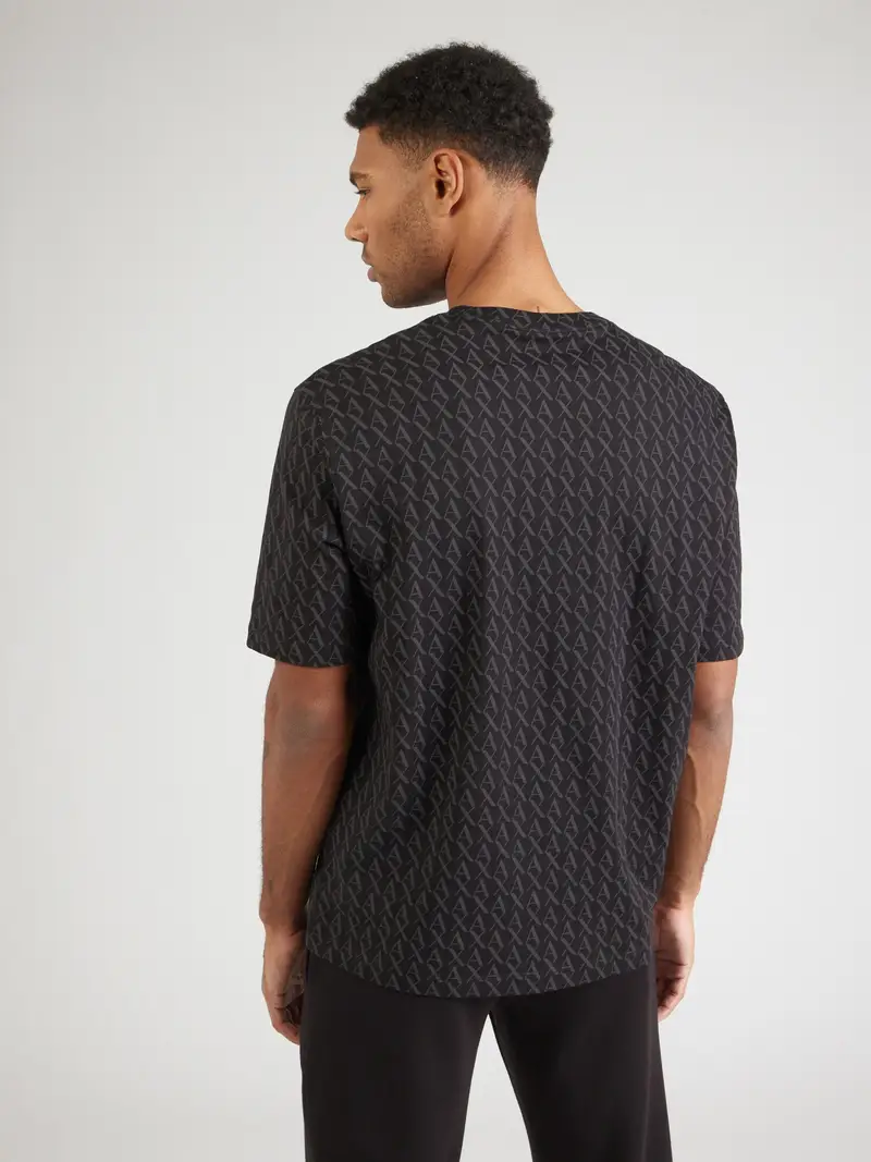 ARMANI EXCHANGE Maglietta grafite / nero miniatura 2