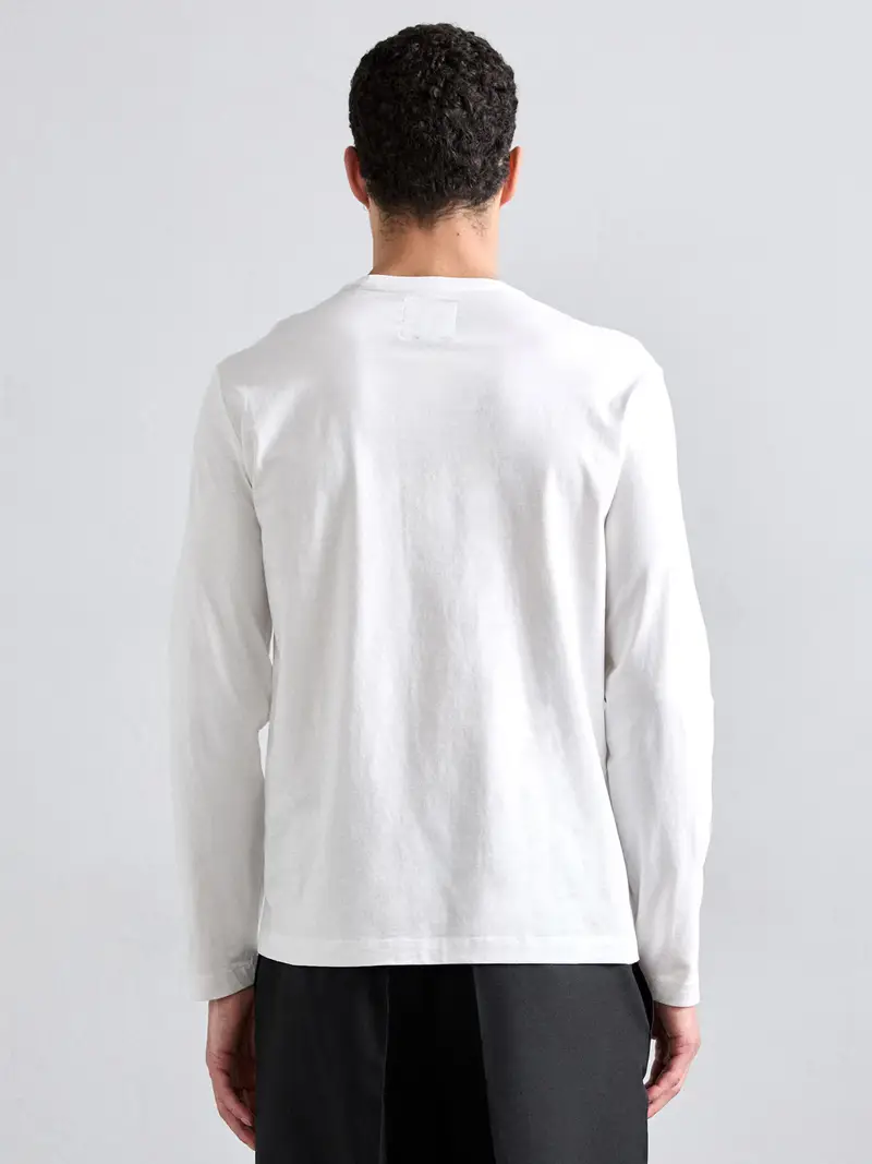 Maglietta grigio argento / bianco miniatura 3