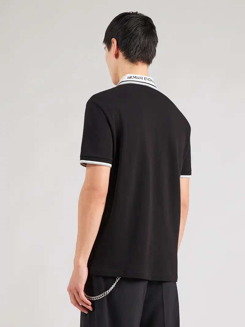 Maglietta grigio chiaro / nero / bianco miniatura 2