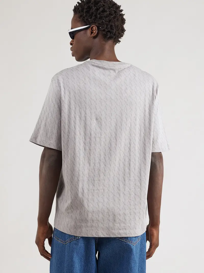 Maglietta grigio / grigio chiaro miniatura 2