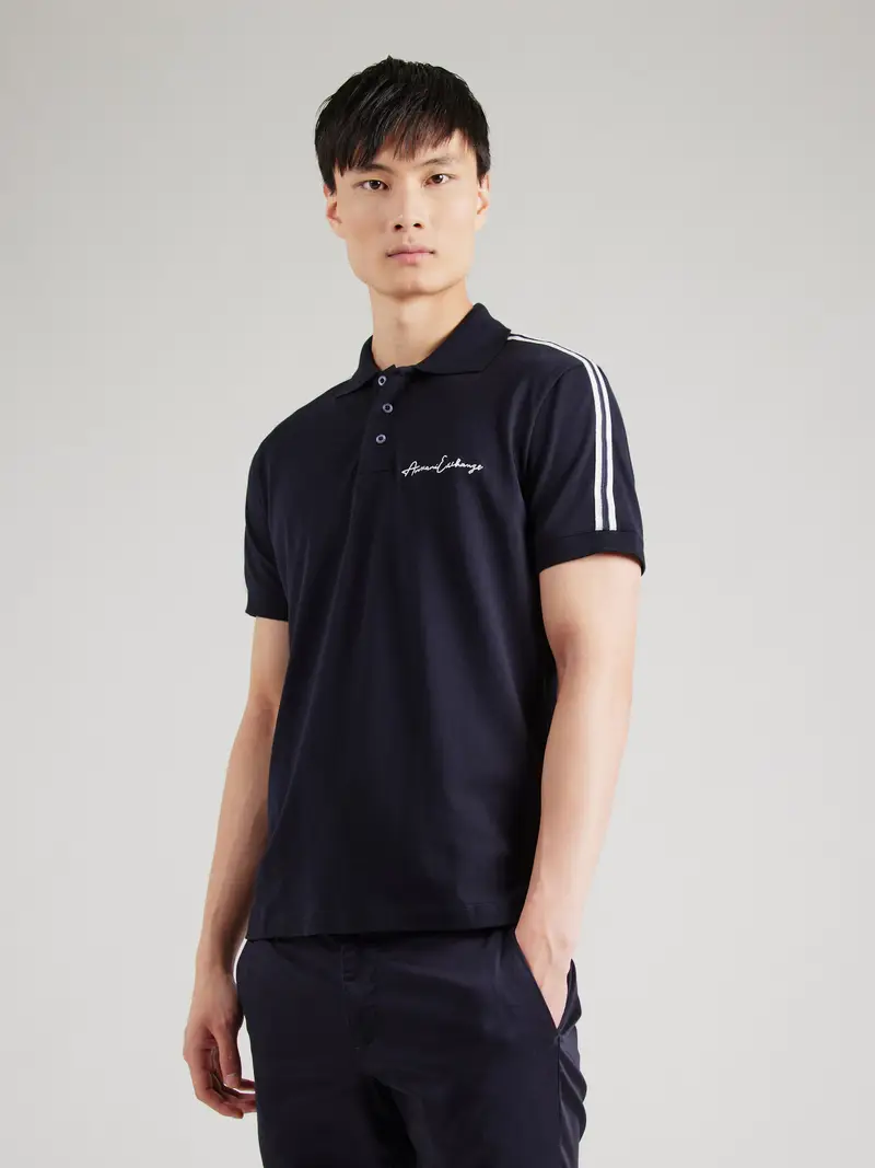 Maglietta marino / bianco miniatura 2