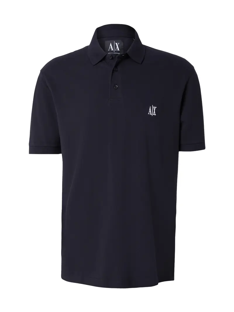 ARMANI EXCHANGE Maglietta  navy / bianco