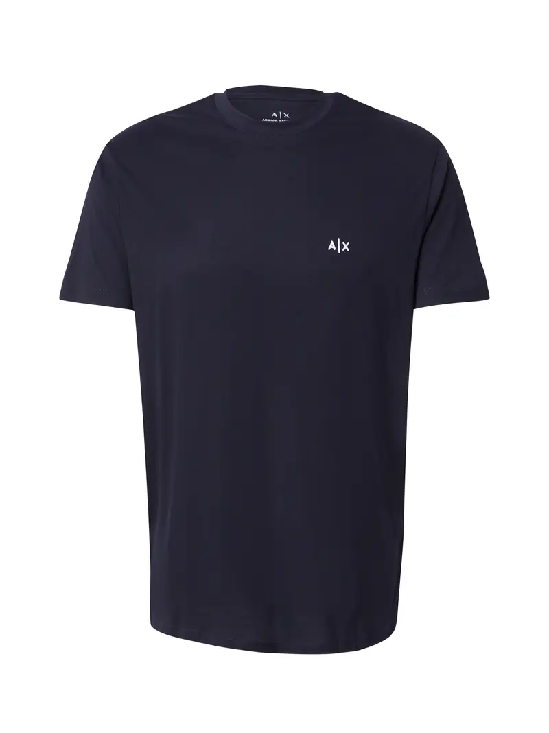 ARMANI EXCHANGE Maglietta  navy / bianco