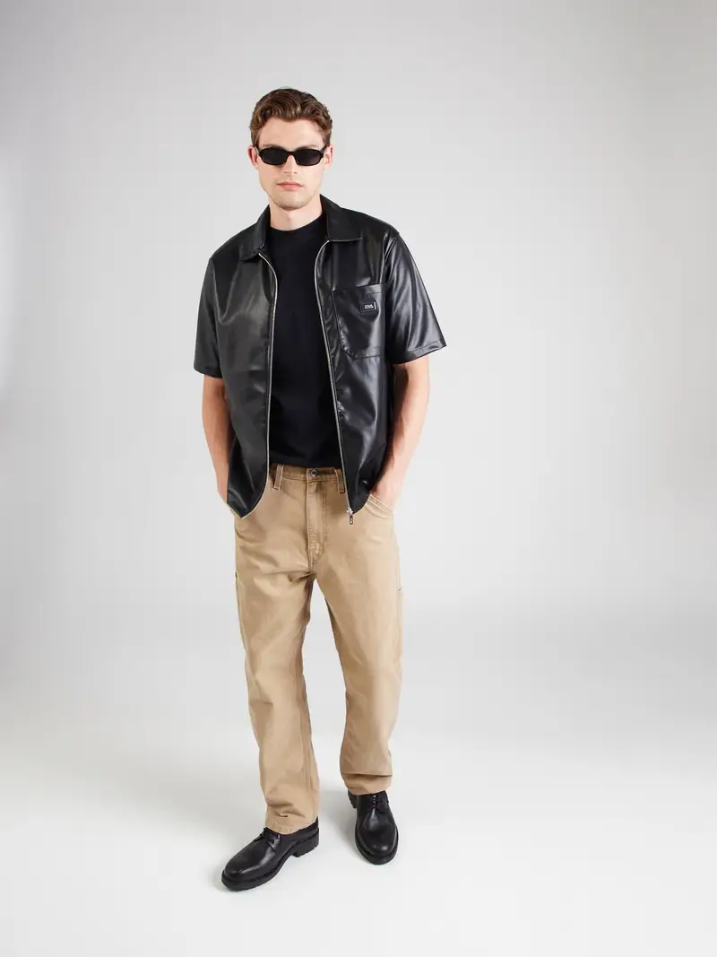 ARMANI EXCHANGE Maglietta navy / bianco miniatura 3