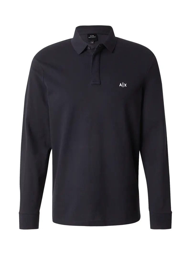 ARMANI EXCHANGE Maglietta  navy / bianco