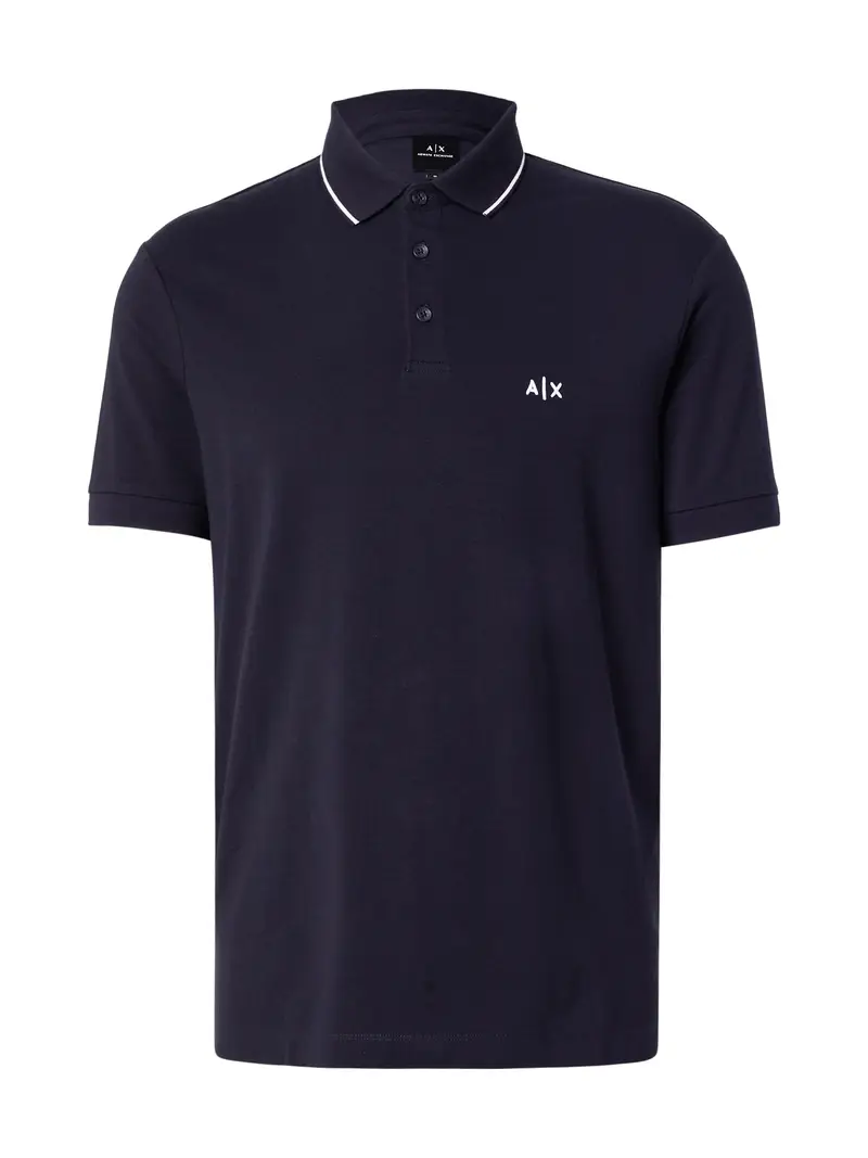 ARMANI EXCHANGE Maglietta  navy / bianco