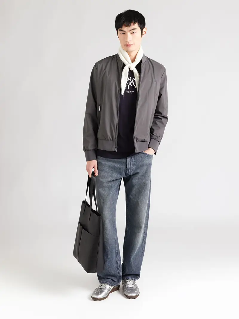 Maglietta navy / bianco miniatura 3