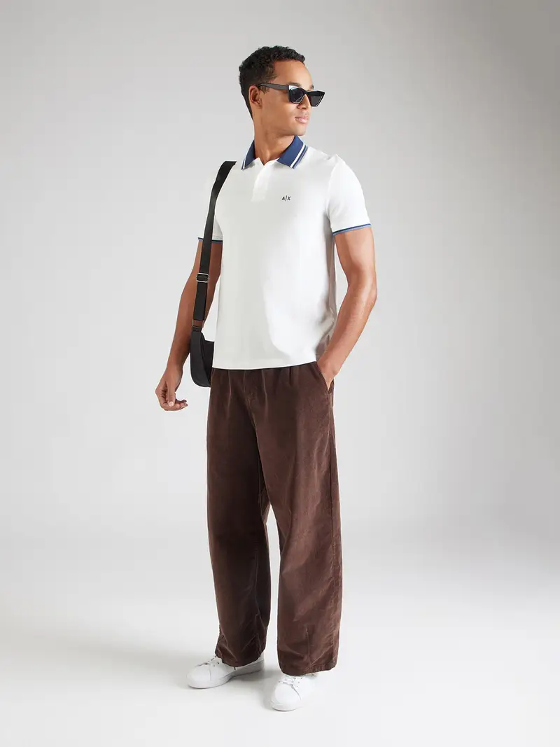 Maglietta navy / bianco miniatura 3