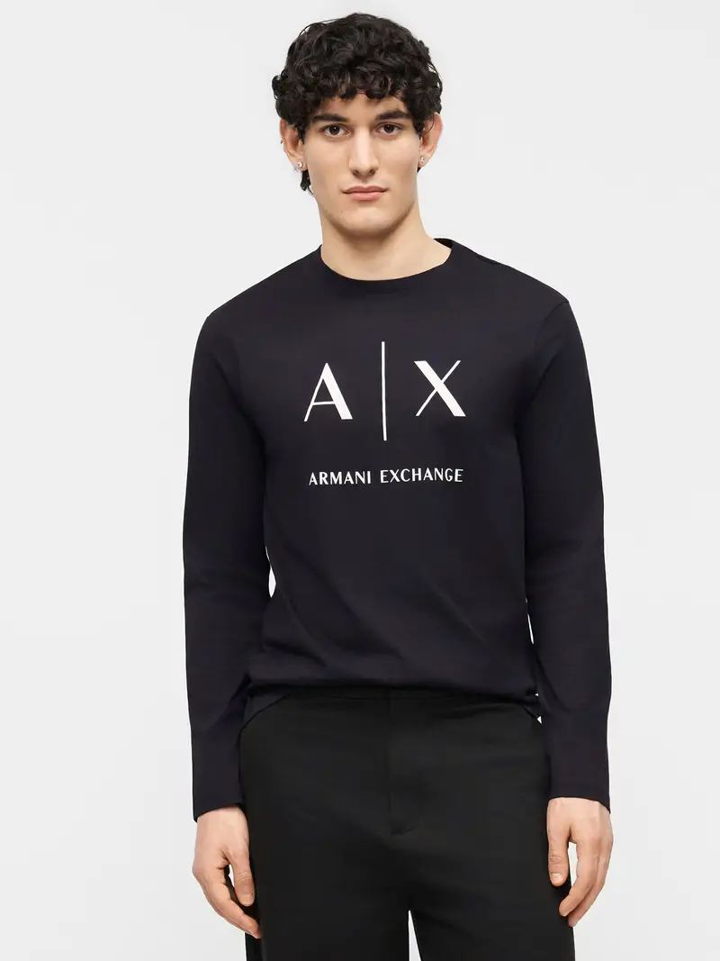 Maglietta navy / bianco miniatura 2