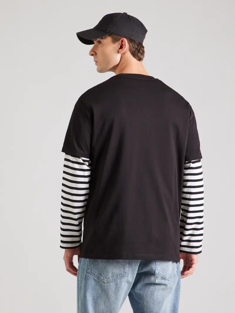 ARMANI EXCHANGE Maglietta  nero miniatura 2