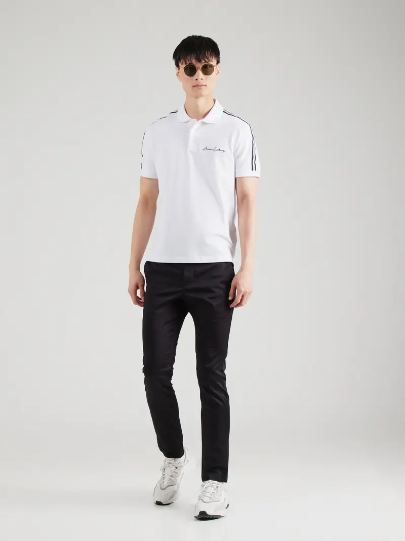 ARMANI EXCHANGE Maglietta nero / bianco miniatura 3