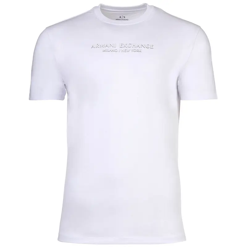 ARMANI EXCHANGE Maglietta  nero / bianco
