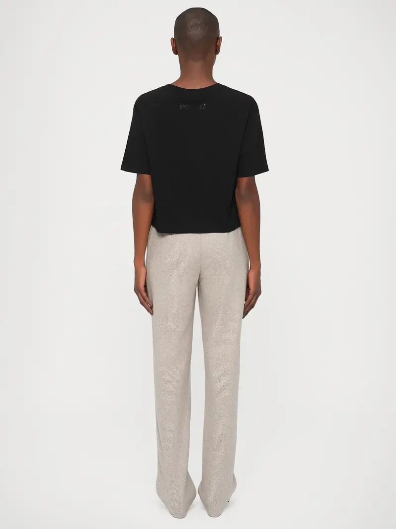 Maglietta nero / bianco miniatura 3