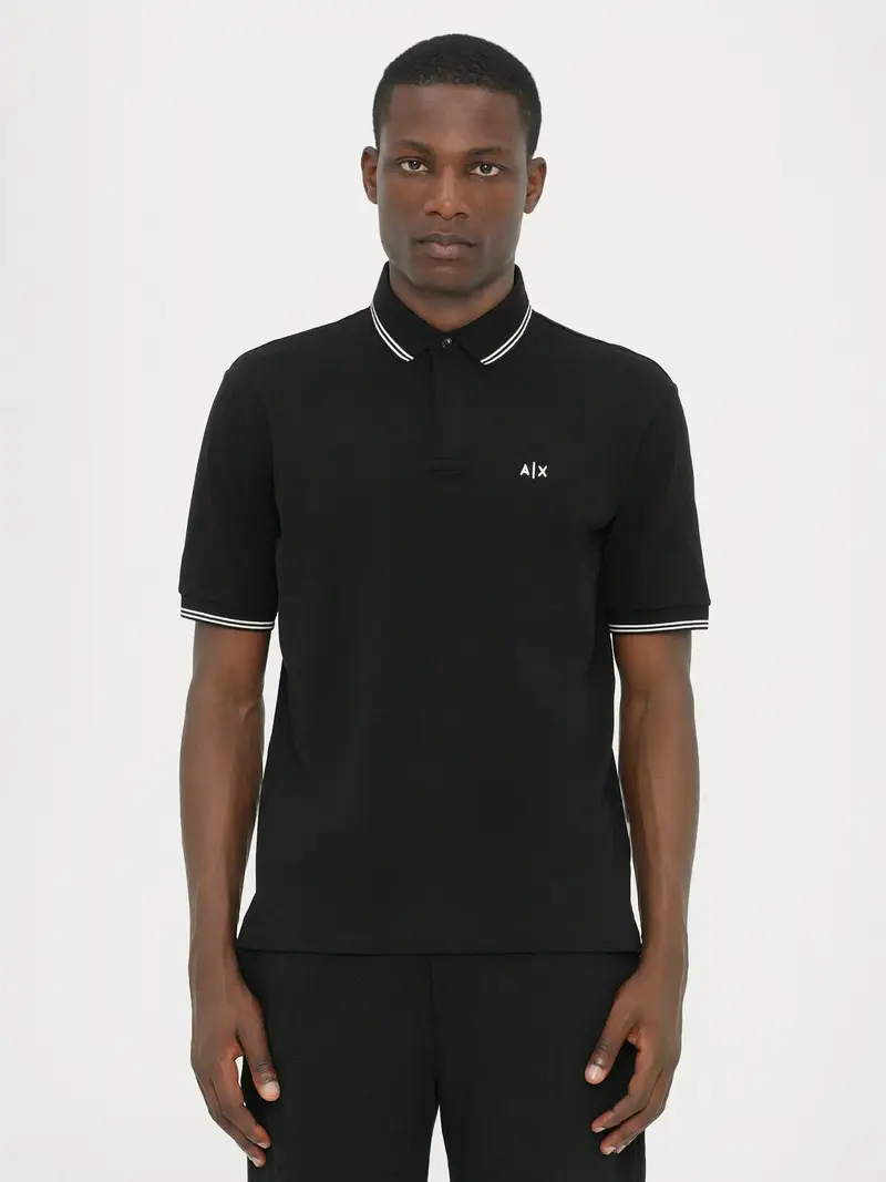 Maglietta nero / bianco miniatura 2