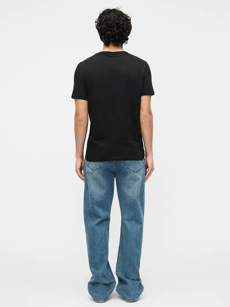 Maglietta nero / bianco miniatura 3