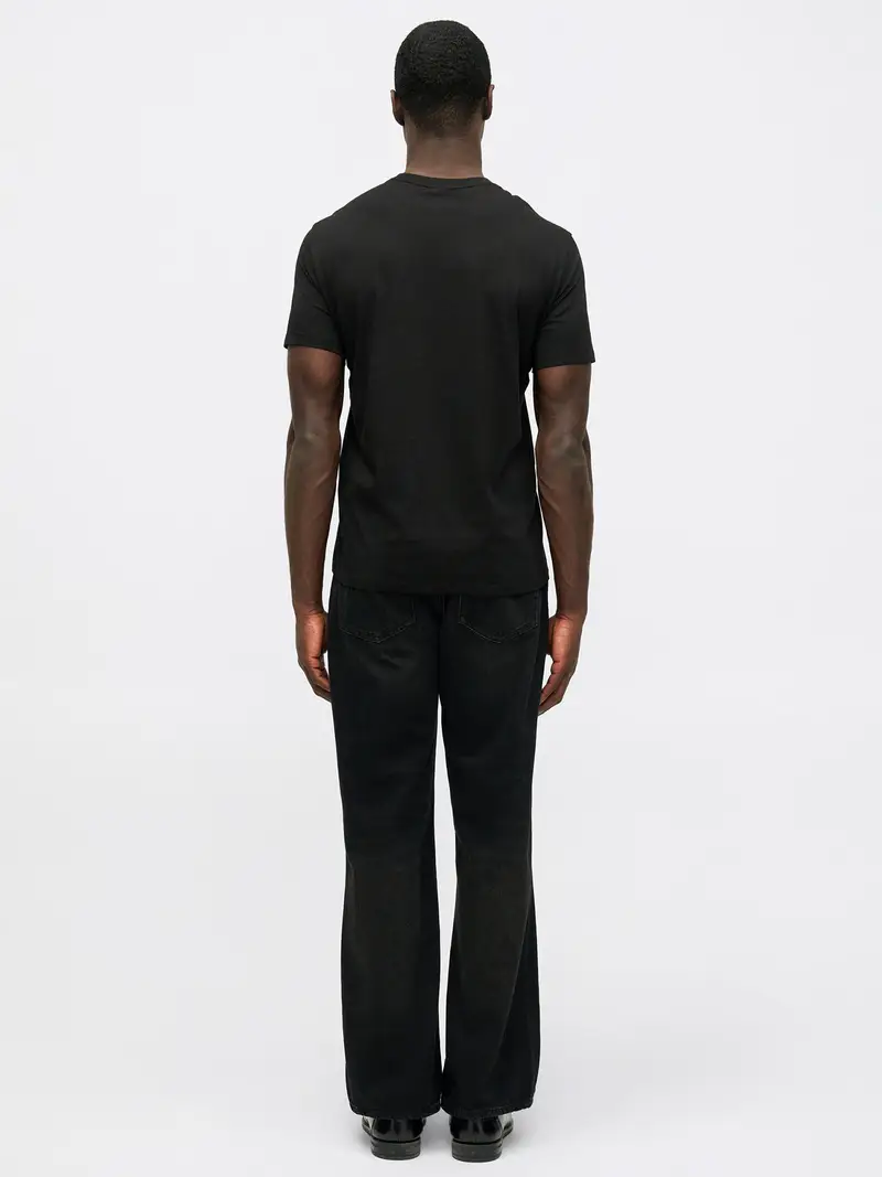 Maglietta nero / bianco miniatura 3