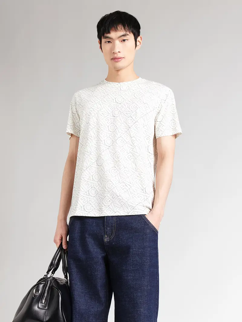 Maglietta nero / bianco miniatura 3