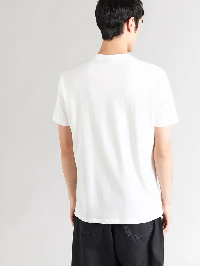 Maglietta nero / offwhite miniatura 3