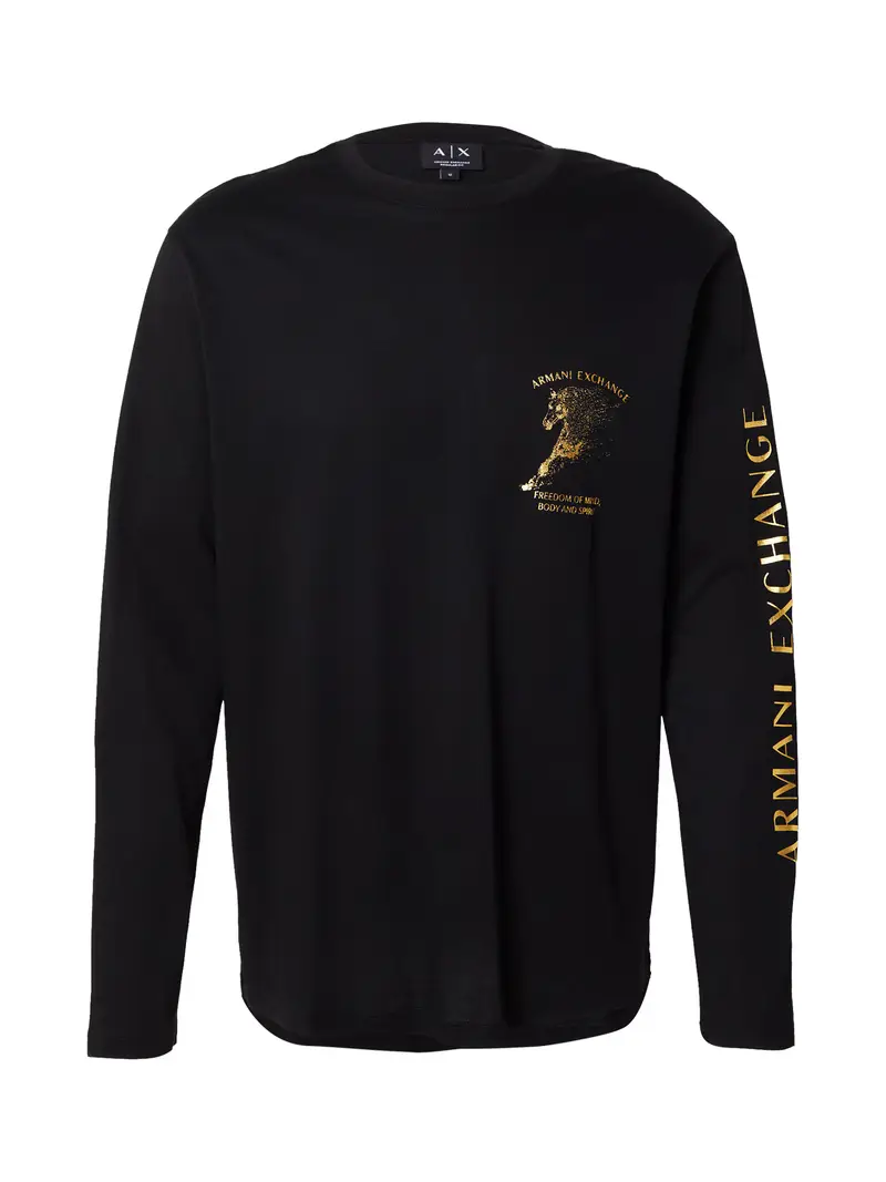 Maglietta oro / nero