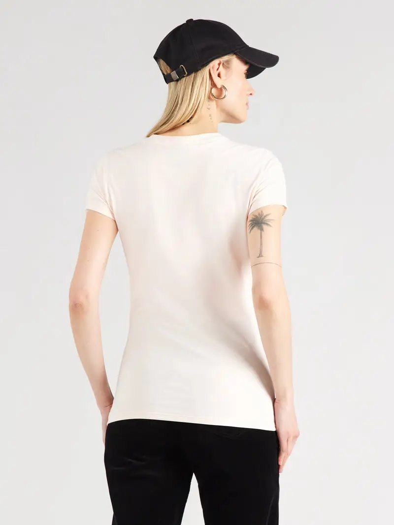 Maglietta oro / rosa pastello miniatura 3