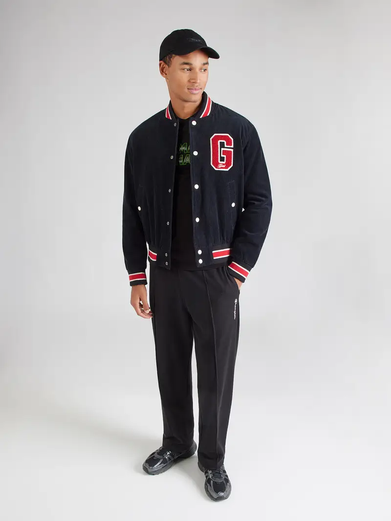 Maglietta verde chiaro / nero miniatura 2