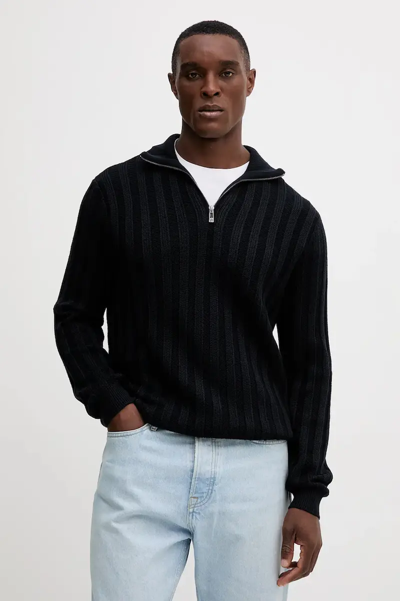 maglione con lana Blu navy