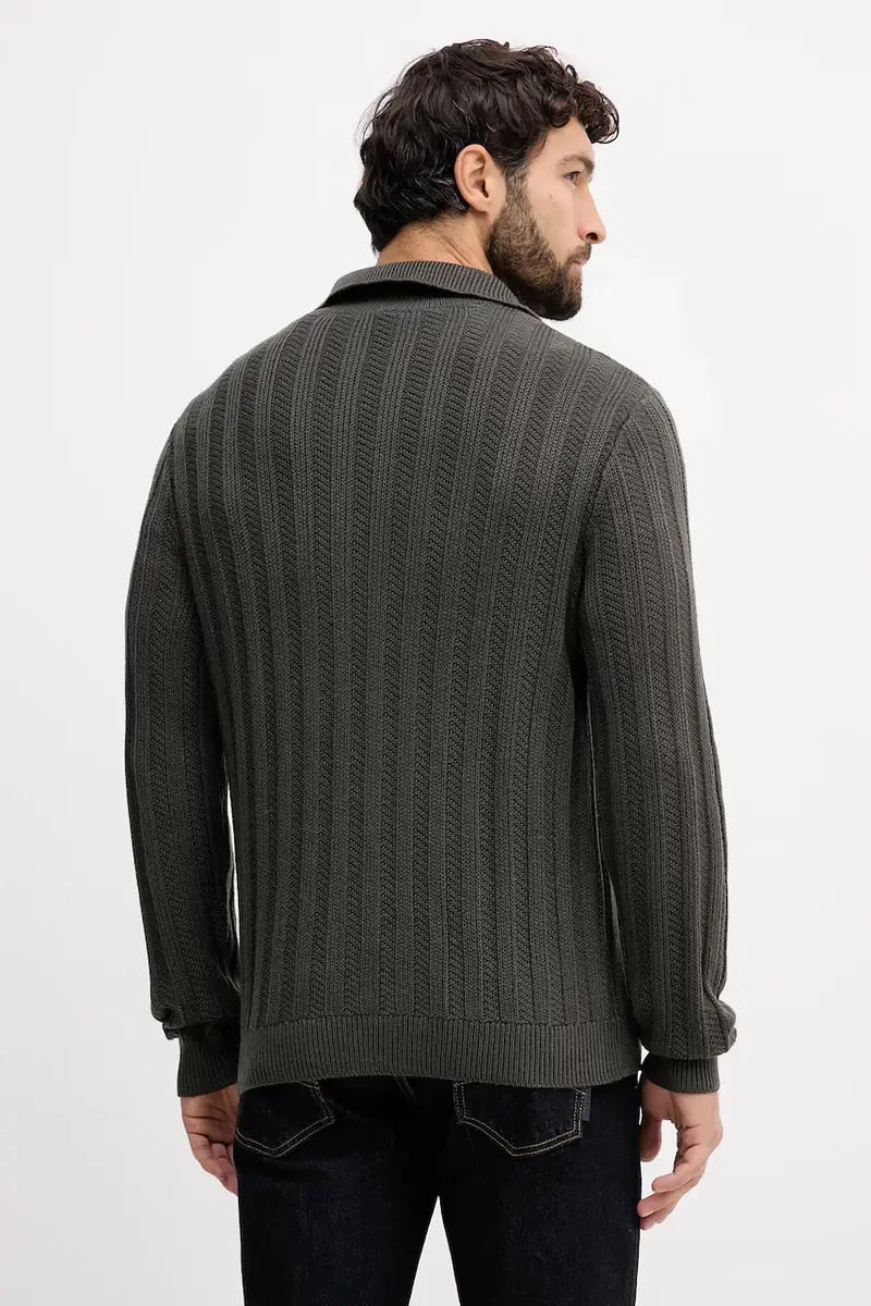 maglione con lana Verde miniatura 3