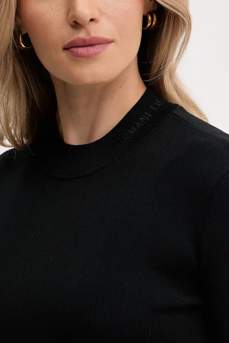 maglione donna colore nero XW000763 AF10352 miniatura 5